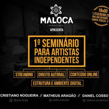 Seminário para artistas independentes: