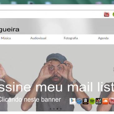 O site novo é fino demais! Que alegria!